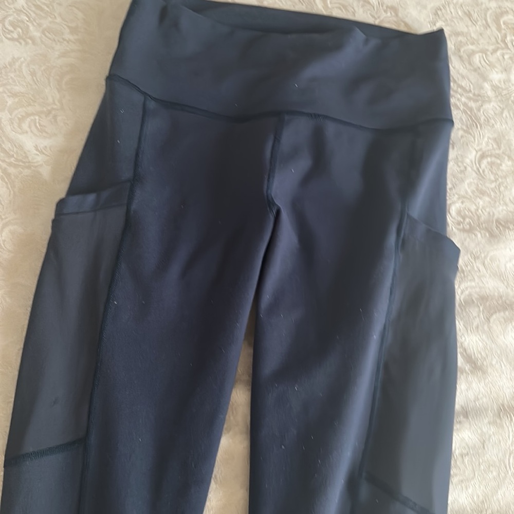 Fabletics Navy Power Hold Compression Leggings , … - image 5